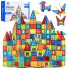 Telhas magnéticas SUNNY AUNTIE 56 unidades para crianças de 3 a 8 anos com bolsa