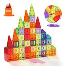 Telhas magnéticas VEVOR 181 unidades com bases de carro/Ferris Wheel Kids 3+ Telhas magnéticas VEVOR 181 unidades com bases de carro/Ferris Wheel Kids 3+