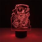 Tema de anime Night Light USB Fullmetal Alchemist 3D Illusion Tema de anime Night Light USB Fullmetal Alchemist 3D Illusion