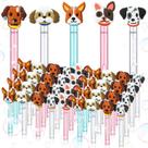 Tema de cachorro Bubble Wands Foilswirl, 30 peças de lembrancinhas de festa Tema de cachorro Bubble Wands Foilswirl, 30 peças de lembrancinhas de festa