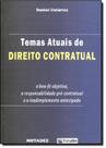 Temas Atuais de Direito Contratual Temas Atuais de Direito Contratual