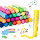 Têmpera Paint Sticks Ohuhu 36 cores laváveis para crianças