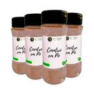 Tempero Coentro em Pó Sabor Intenso Alta Qualidade Kit 4 Pote com Dosador 60g