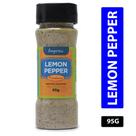 Tempero Lemon Pepper 95g Condinew Realça Sabor dos Alimentos Reduz a Necessidade de Sal Tamanho:Único