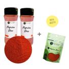 Tempero Páprica Doce Kit 2 Pote Com Dosador + Refil 60G