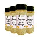 Tempero Premium Para Frango Ingredientes Selecionados Pote com Dosador Kit 4 60g