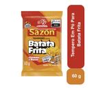 Tempero SAZÓN para Batata Fritas Sabor Cheddar e Bacon 60g Tempero SAZÓN para Batata Fritas Sabor Cheddar e Bacon 60g