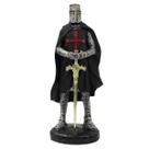 Templário Guerreiro Espada Cruz Medieval Soldado de Resina