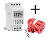Temporizador Automático Timer Sirene Escolar Campainha 220v