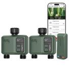 Temporizador de água WiFi Shrivee 2 Zone para mangueira de jardim com aplicativo inteligente
