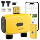 Temporizador de aspersão WiFi Anseto 2 Zone Smart Water para jardim
