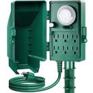 Temporizador de estaca elétrica externo SURAIELEC 24 horas