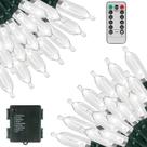 Temporizador impermeável LED String Lights Green Convenience 20m 200 LED