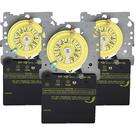 Temporizador Intermatic T101M, mecânico de 24 horas, 120 V, 40 A, pacote com 3 Temporizador Intermatic T101M, mecânico de 24 horas, 120 V, 40 A, pacote com 3