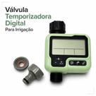 Temporizador Irrigação Programável Automático Jardins Hortas Tela Digital Com Bloqueio Infantil