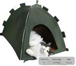 Tenda Cama Gato Casinha Dobravel Arranhador Ninho Rasqueavel Pet Animais Felino Bichinho Estimaçao Portátil Barraca