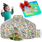 Tenda de ar interior Skywin Jurassic Jungle para crianças de 3 a 14 anos