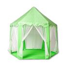 Tenda de jogos Toynk Green Hexagon Fantasy Castle Princess Kids