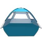 Tenda de praia COMMOUDS N1 para 3-10 pessoas com proteção solar UPF 50+