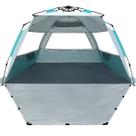 Tenda de praia dobrável WhiteFang Deluxe XL 252x140x140cm para 3-4 pessoas