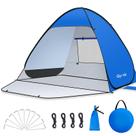 Tenda de praia Glymnis Pop Up Sun Shade Shelter UPF 50+ para 1-2 pessoas Tenda de praia Glymnis Pop Up Sun Shade Shelter UPF 50+ para 1-2 pessoas