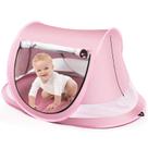 Tenda de praia para bebês Kapeazo Large Pop Up Sun Shade com mosquiteiro