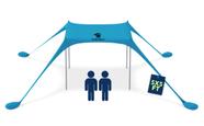 Tenda de praia SUN NINJA 152x152 cm UPF50+ Sun Shelter