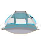 Tenda de praia UNICAMPER, abrigo solar para 2-3 pessoas, UPF 50+, azul