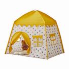 Tenda de recreação interna Castle Playhouse Toy Yellow Kids