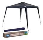 Tenda Gazebo 2,40x3m Ráfia Azul Bolsa Transporte 3533 - Mor