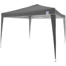 Tenda Gazebo 3x3 Dobrável Cinza Sanfonada 330800 BEL