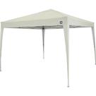 Tenda Gazebo Dobrável 3m x 3m Poliéster Bege Bel