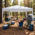 Tenda Gazebo Dobrável Sanfonada 3x3m Com Bolsa para Transporte FÁCIL MONTAGEM