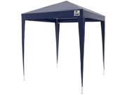 Tenda Gazebo Tubular 2m x 2m Polietileno Azul Bel