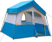 Tenda HG para 6 pessoas, família, impermeável, à prova de vento, 305x244x193cm Tenda HG para 6 pessoas, família, impermeável, à prova de vento, 305x244x193cm