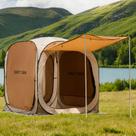 Tenda Pop Up Canopy EAST OAK, guarda-sóis de malha de 183 x 183 cm