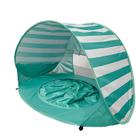 Tenda Sunshade Beach Play verde para crianças com laterais de malha 120x83x70cm Tenda Sunshade Beach Play verde para crianças com laterais de malha 120x83x70cm