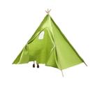 Tenda Teepee Play de algodão verde para crianças, interior, estilo indiano Tenda Teepee Play de algodão verde para crianças, interior, estilo indiano