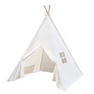 Tenda Teepee WATEVLOTCS Kids Play de algodão natural com bolsa de transporte Tenda Teepee WATEVLOTCS Kids Play de algodão natural com bolsa de transporte