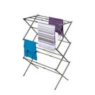 Tendedero plegable BLACK+DECKER de 3 niveles expandable en color plateado