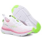 Tenis Academia Branco Feminino Caminhada Esportivo Trabalho Escola Urbano Sola Expandida Ultra leve
