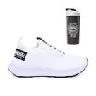 Tênis Academia Masculino Esportivo Olimp Caminha Bf Shoes + Coqueteleira Exclusiva
