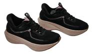 Tênis Actvitta Feminino 4849.506 Preto/Rosa - Tênis Actvitta Feminino 4849.506 Preto/Rosa -