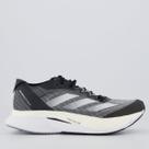 Tênis Adidas Adizero Boston 12 Feminino Cinza e Preto