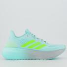 Tenis Adidas Boost Run Feminino Azul e Cinza Tenis Adidas Boost Run Feminino Azul e Cinza