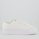 Tênis Adidas Bravada 2.0 Platform Feminino Branco