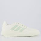 Tênis Adidas Courtblock Feminino Off White e Verde Tênis Adidas Courtblock Feminino Off White e Verde