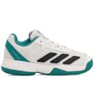 Tênis Adidas Courtflash Infantil Branco Verde E Preto