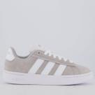 Tênis Adidas Grand Court Alpha Cinza e Branco