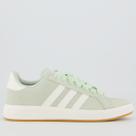 Tênis Adidas Grand Court Base 00s Feminino Verde Tênis Adidas Grand Court Base 00s Feminino Verde